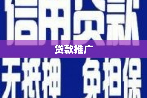 温宿贷款推广