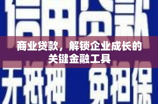 温宿商业贷款，解锁企业成长的关键金融工具