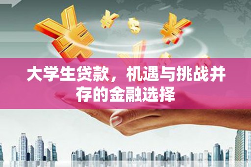 温宿大学生贷款，机遇与挑战并存的金融选择