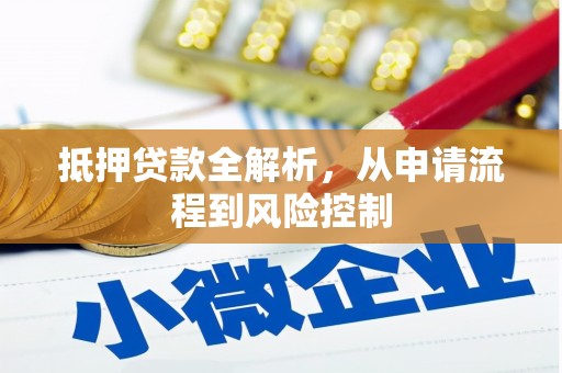 温宿抵押贷款全解析，从申请流程到风险控制