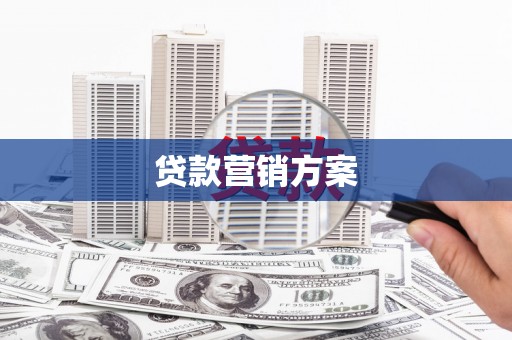 温宿贷款营销方案