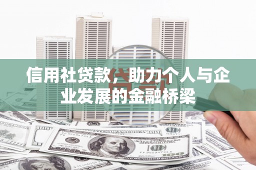 温宿信用社贷款，助力个人与企业发展的金融桥梁