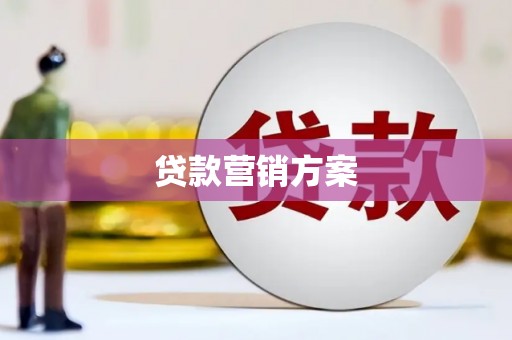 温宿贷款营销方案