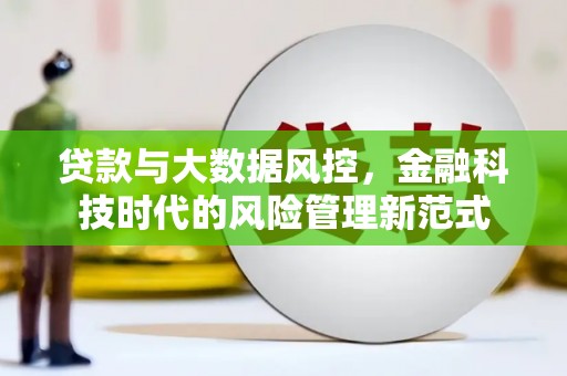 温宿贷款与大数据风控，金融科技时代的风险管理新范式