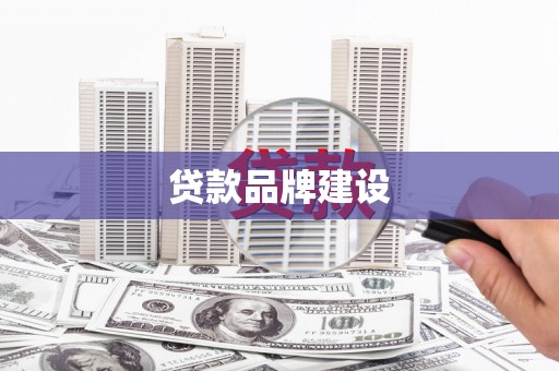 温宿贷款品牌建设