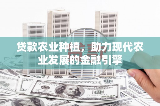 温宿贷款农业种植，助力现代农业发展的金融引擎