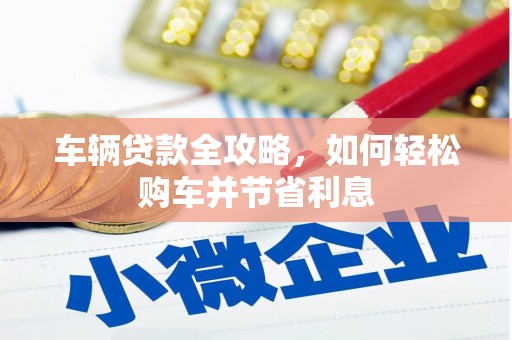 温宿车辆贷款全攻略，如何轻松购车并节省利息