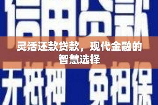 温宿灵活还款贷款，现代金融的智慧选择