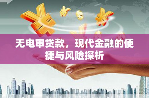 温宿无电审贷款，现代金融的便捷与风险探析