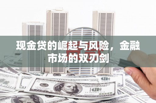 温宿现金贷的崛起与风险，金融市场的双刃剑