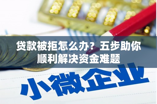 温宿贷款被拒怎么办？五步助你顺利解决资金难题