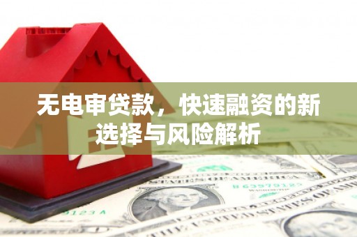 温宿无电审贷款，快速融资的新选择与风险解析