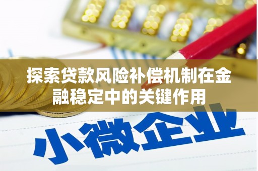 温宿探索贷款风险补偿机制在金融稳定中的关键作用
