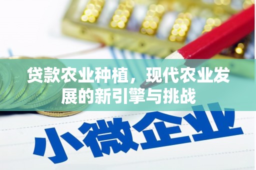 温宿贷款农业种植，现代农业发展的新引擎与挑战