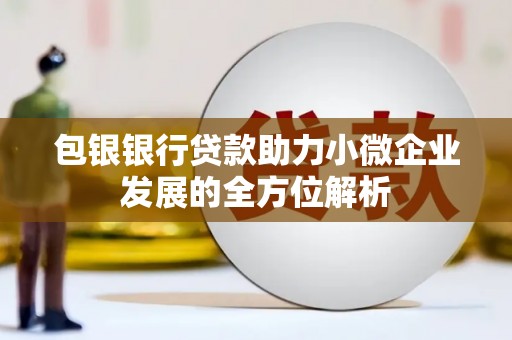 温宿包银银行贷款助力小微企业发展的全方位解析