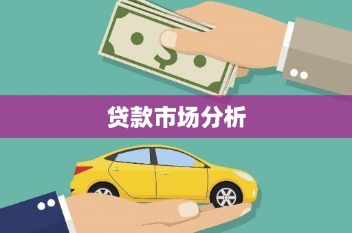 温宿贷款市场分析