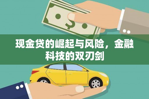 温宿现金贷的崛起与风险，金融科技的双刃剑