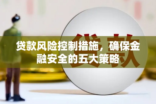 温宿贷款风险控制措施，确保金融安全的五大策略