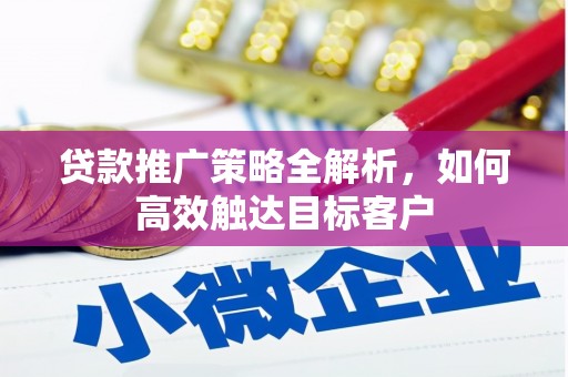 温宿贷款推广策略全解析，如何高效触达目标客户