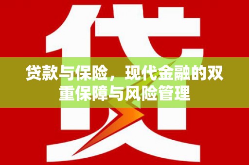 温宿贷款与保险，现代金融的双重保障与风险管理