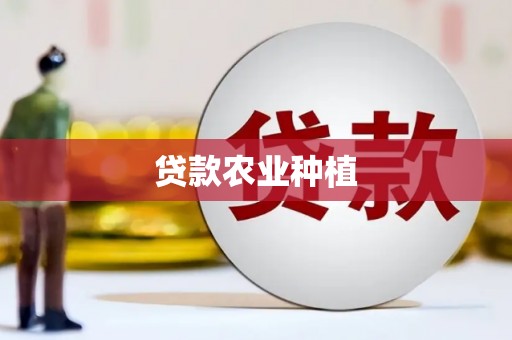 温宿贷款农业种植