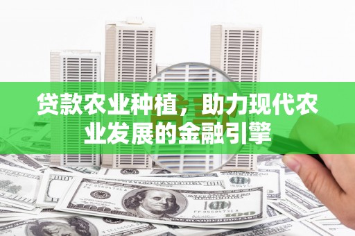 温宿贷款农业种植，助力现代农业发展的金融引擎