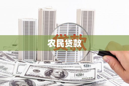 温宿农民贷款