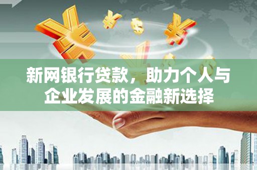 温宿新网银行贷款，助力个人与企业发展的金融新选择