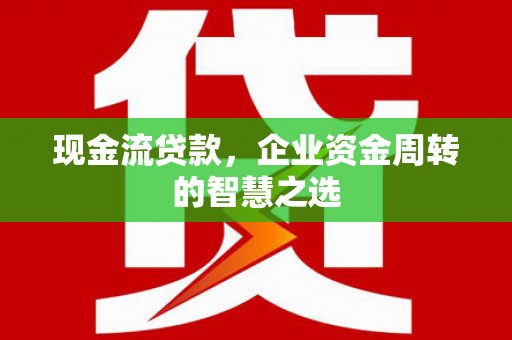 温宿现金流贷款，企业资金周转的智慧之选