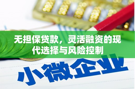 温宿无担保贷款，灵活融资的现代选择与风险控制