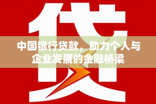 温宿中国银行贷款，助力个人与企业发展的金融桥梁