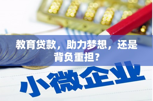 温宿教育贷款，助力梦想，还是背负重担？
