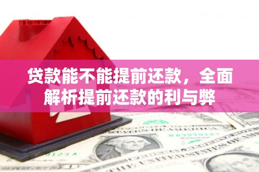 温宿贷款能不能提前还款，全面解析提前还款的利与弊