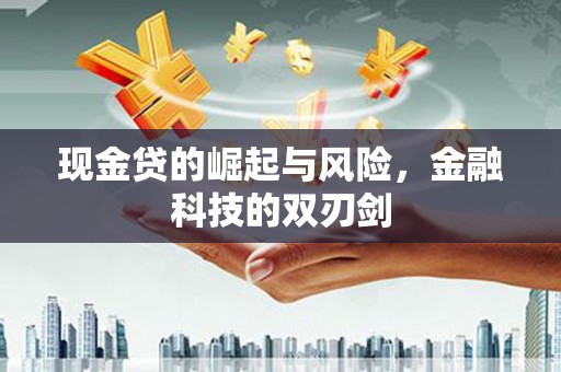 温宿现金贷的崛起与风险，金融科技的双刃剑