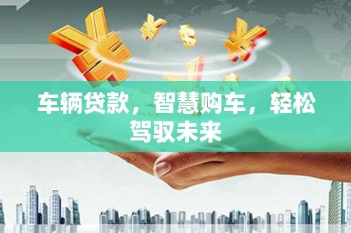 温宿车辆贷款，智慧购车，轻松驾驭未来