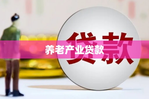 温宿养老产业贷款