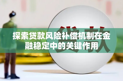 温宿探索贷款风险补偿机制在金融稳定中的关键作用