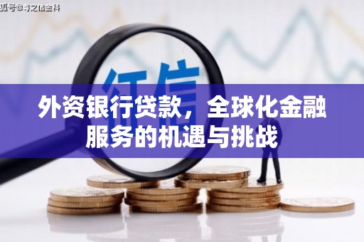 温宿外资银行贷款，全球化金融服务的机遇与挑战