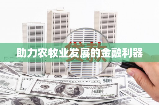 温宿助力农牧业发展的金融利器