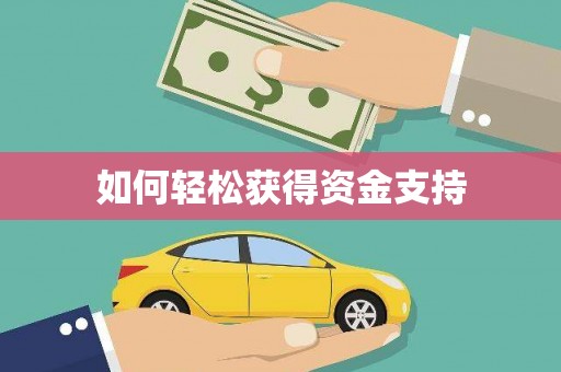 温宿如何轻松获得资金支持