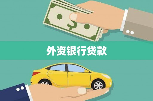 温宿外资银行贷款