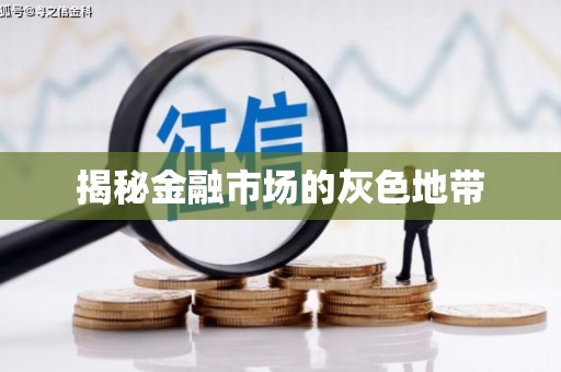 温宿揭秘金融市场的灰色地带