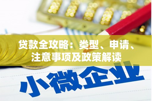 温宿贷款全攻略：类型、申请、注意事项及政策解读