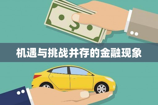 温宿机遇与挑战并存的金融现象